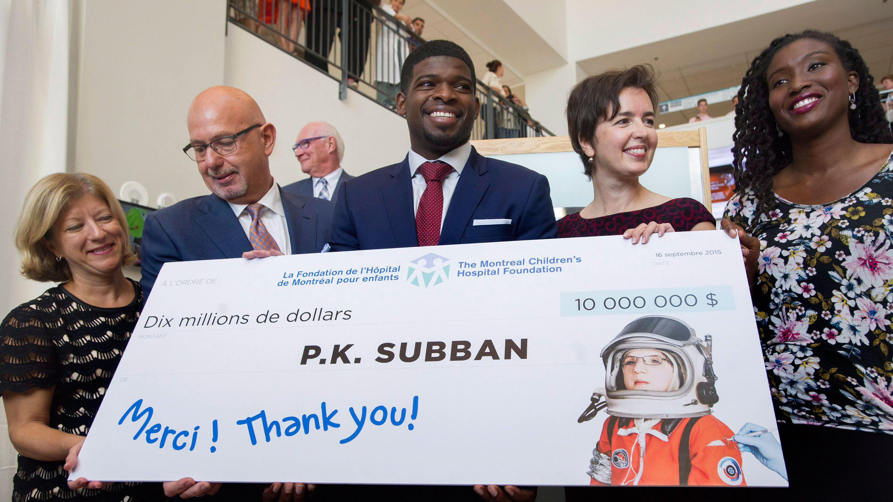 P K Subban Making 10 Million Donation In Montreal Sportsnet Ca