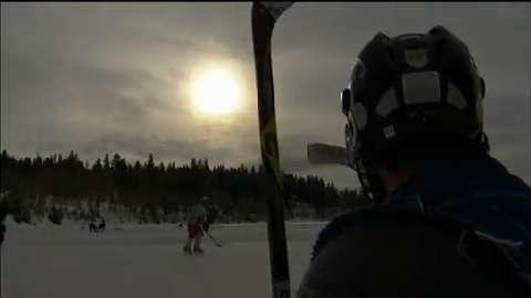 Scotiabank Hockey Day in Canada: Logan Lake Pond Hockey