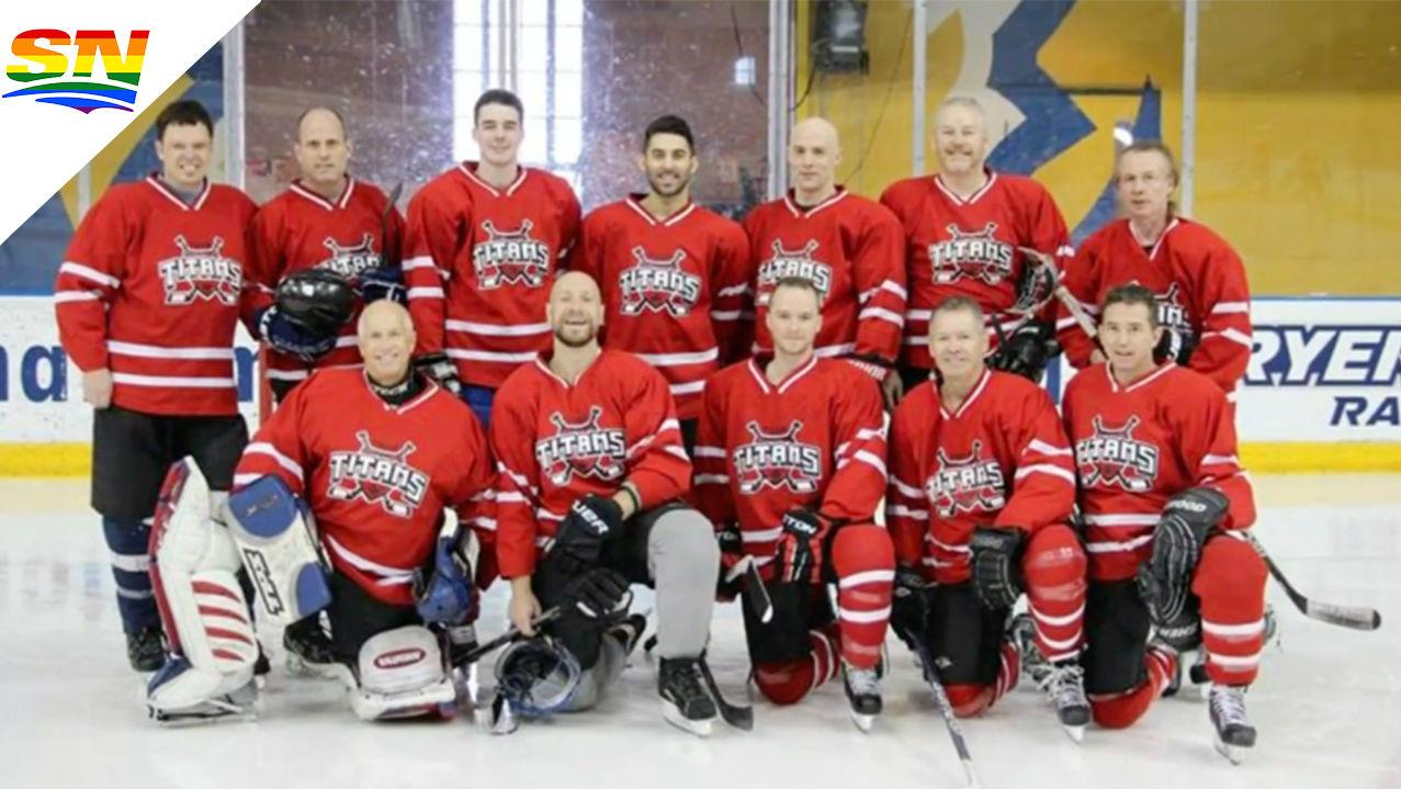 Toronto Gay Hockey Association making a statement