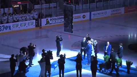 Rimouski Qmjhl Retire Sidney Crosby S No 87 In Emotional Ceremony Pittsburgh Hockey Now